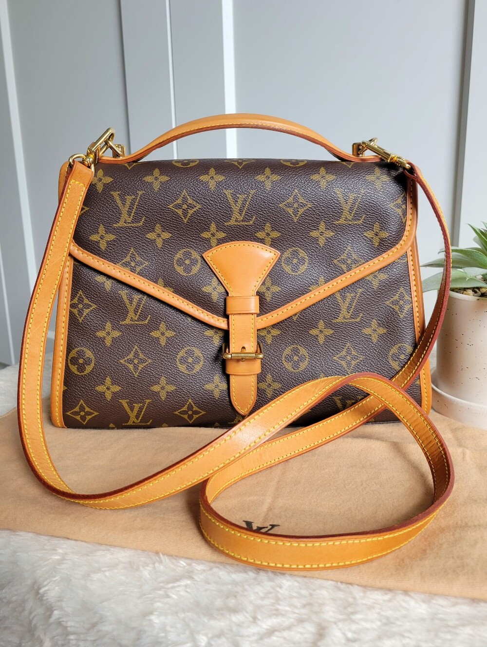 💕BEAUTIFUL Louis Vuitton Crossbody Shoulder Bag BEL AIR Pm Monogram